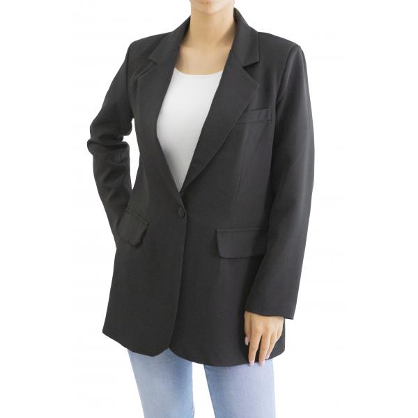 Blazer over con bottone "Lory"